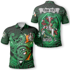 McCluskie or McCloskie Polo Shirts The Green Dragon Of Ireland Style