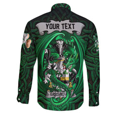 McCready or McCreadie Long Sleeve Button Shirts The Green Dragon Of Ireland Style
