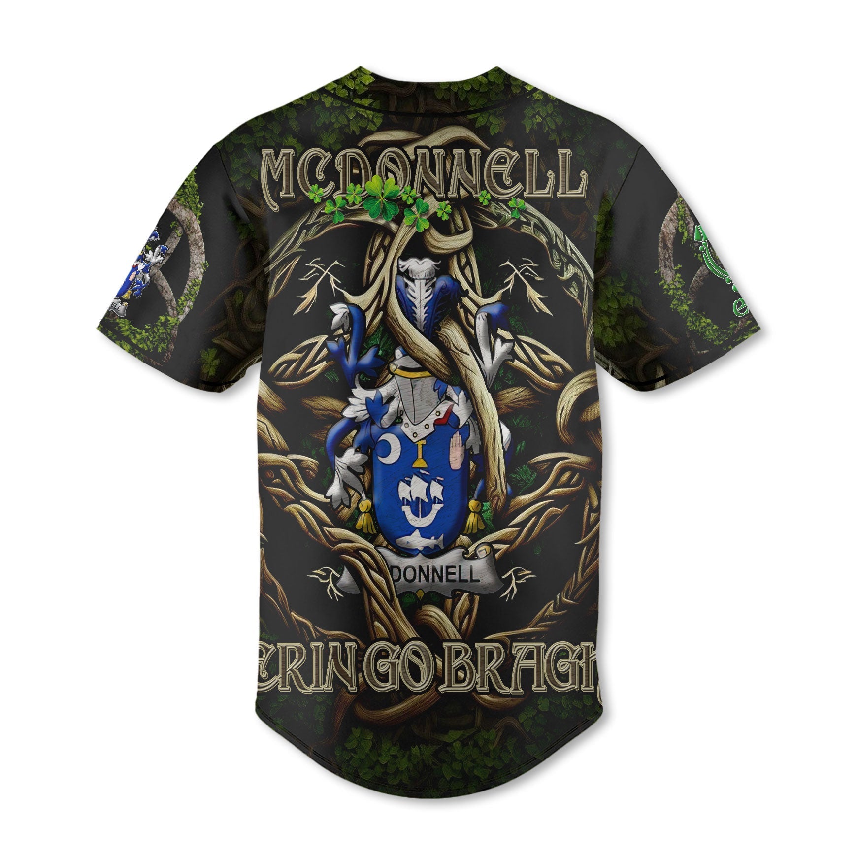 McDonnell Baseball Jerseys Ireland Is My Root Style