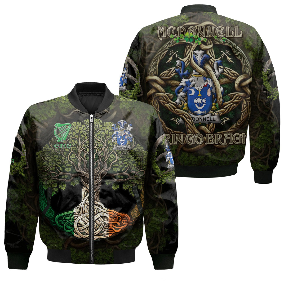 McDonnell Bomber Jackets Ireland Is My Root Style
