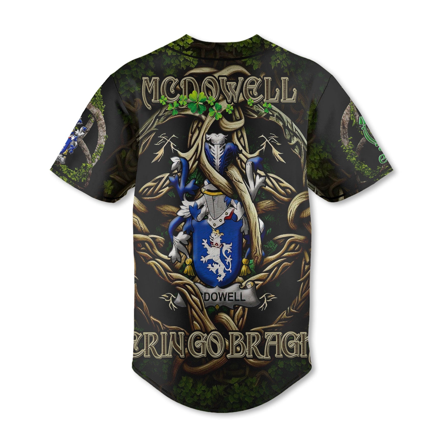 McDowell Baseball Jerseys Ireland Is My Root Style