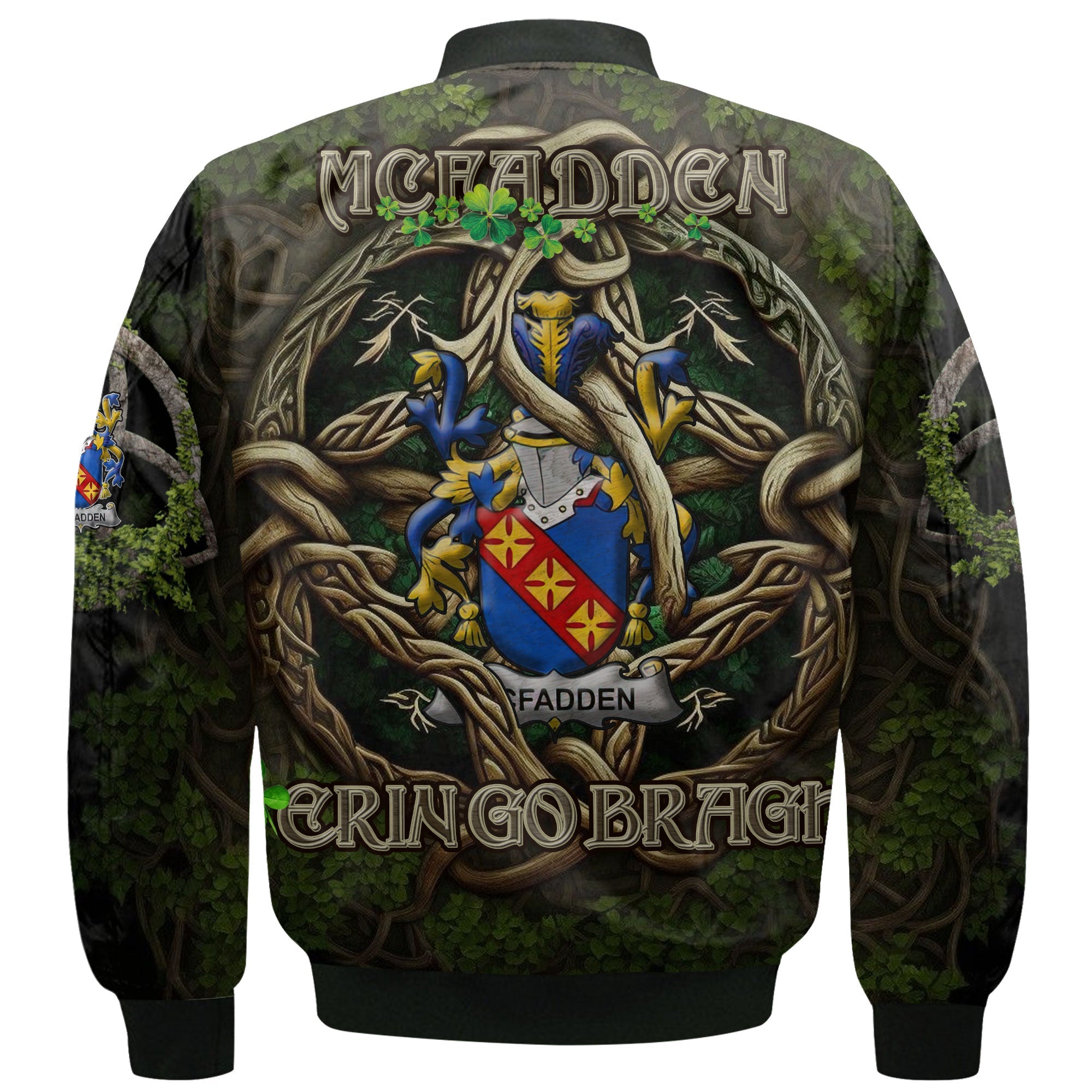 McFadden or McFadyen Bomber Jackets Ireland Is My Root Style