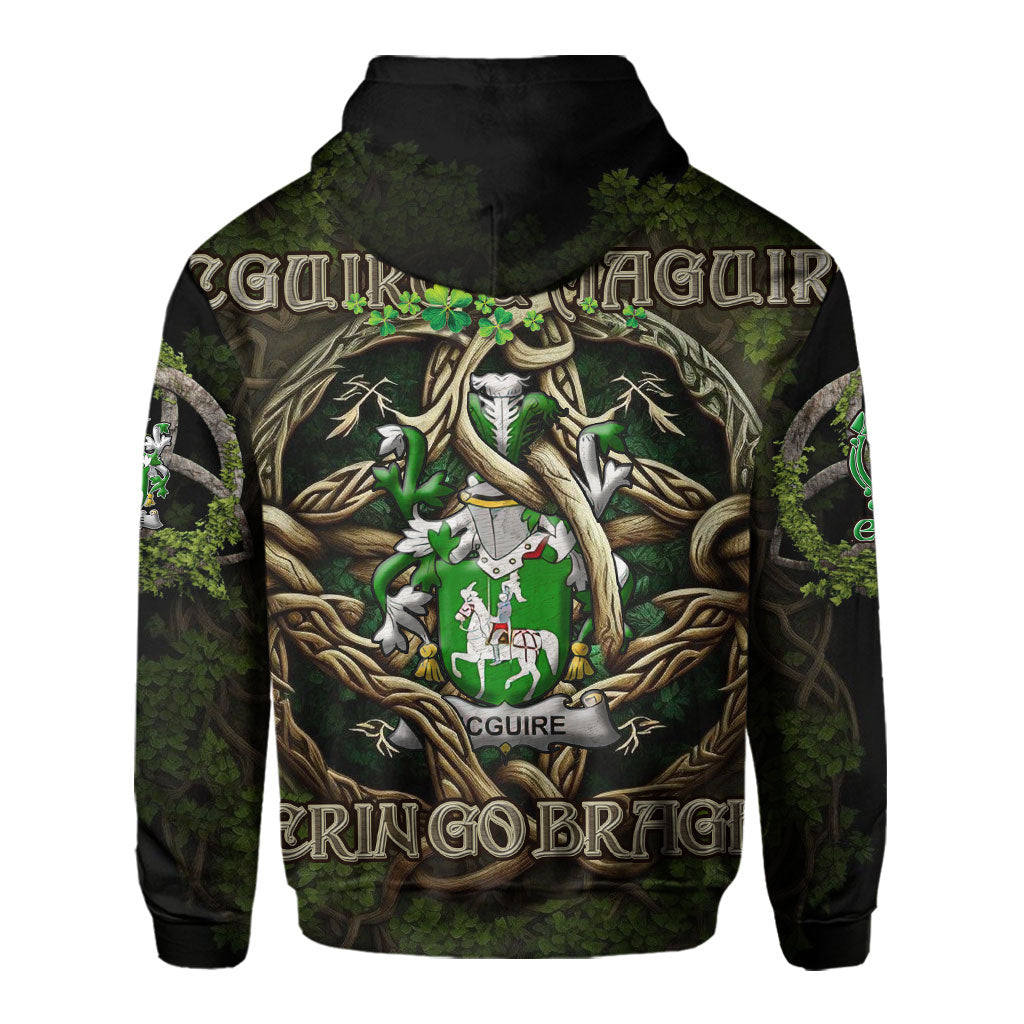 McGuire and Maguire Hoodies Ireland Is My Root Style