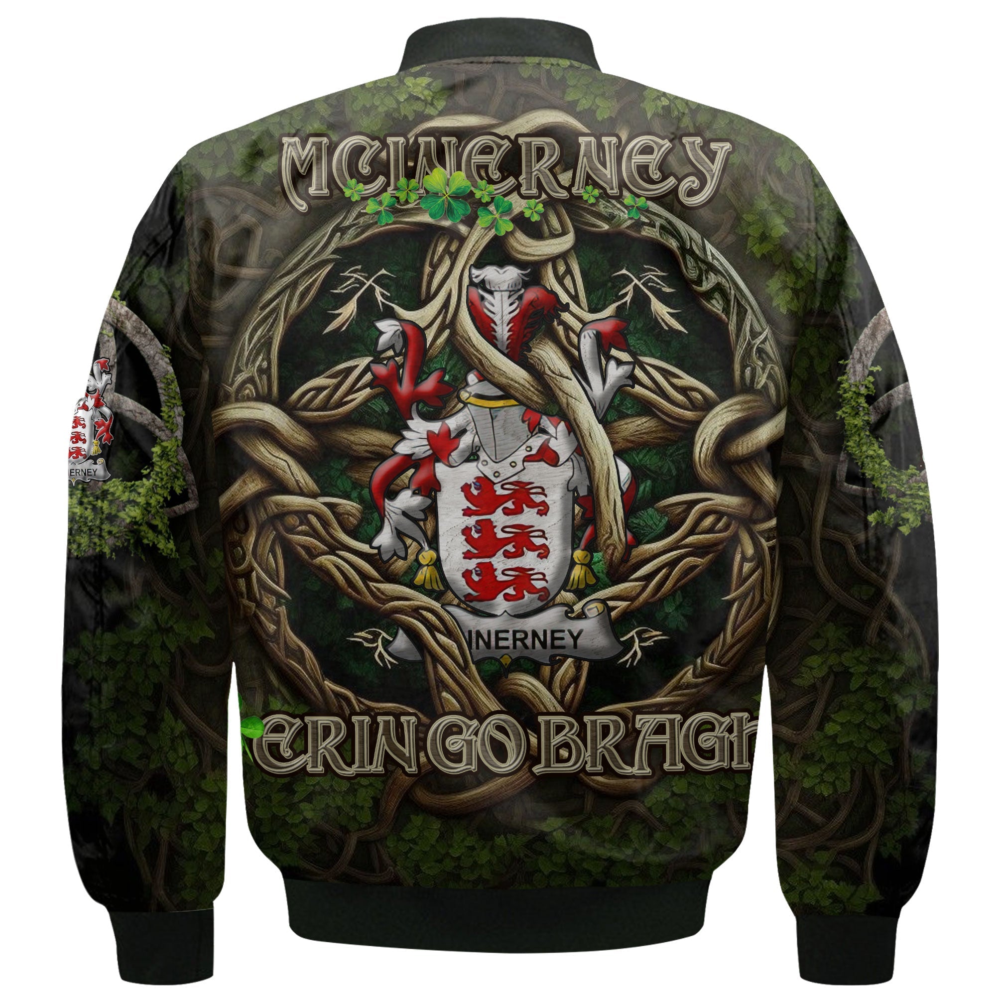 McInerney Bomber Jackets Ireland Is My Root Style