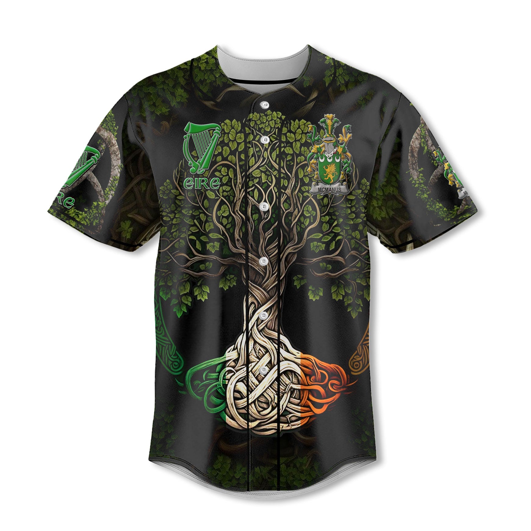 McManus Baseball Jerseys Ireland Is My Root Style