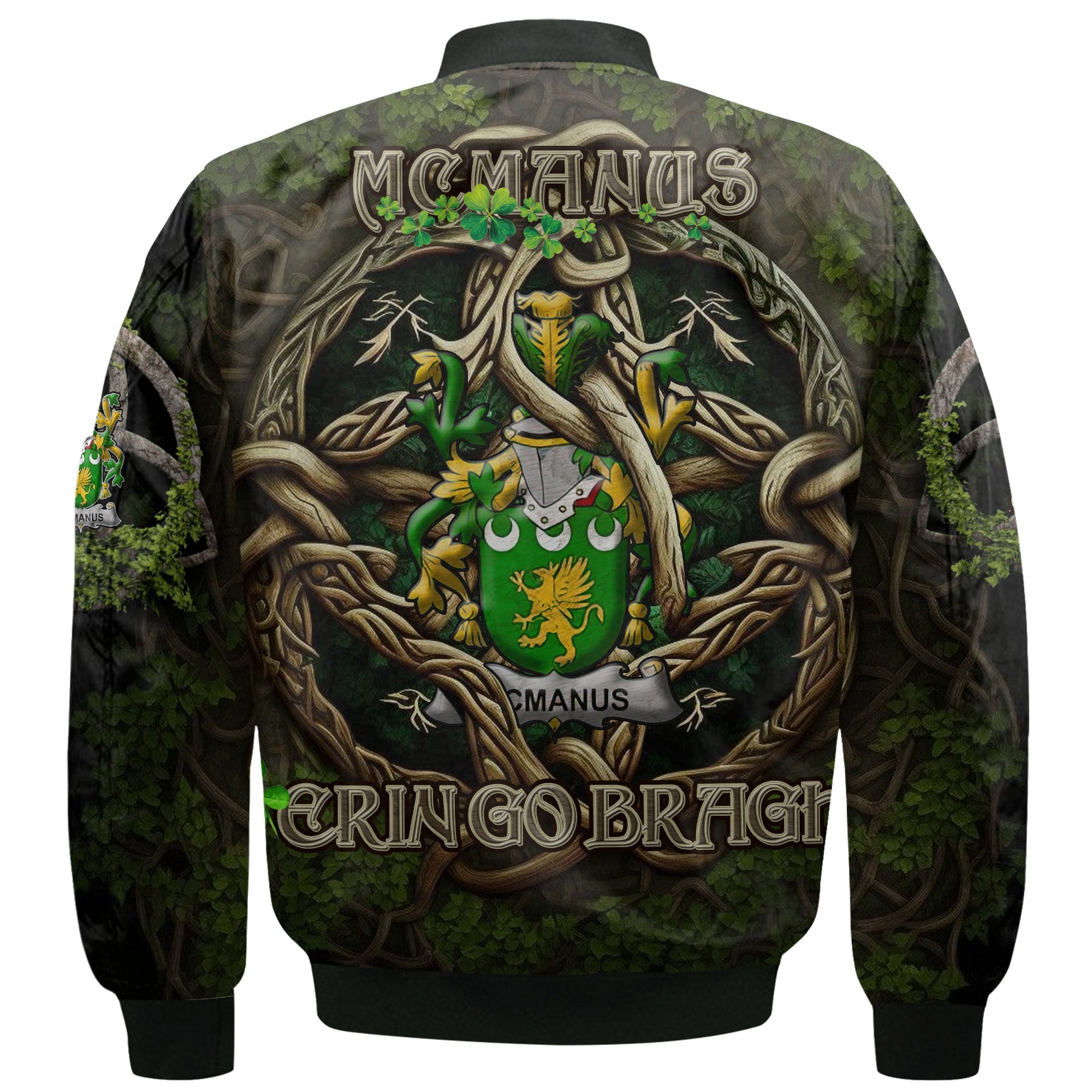 McManus Bomber Jackets Ireland Is My Root Style