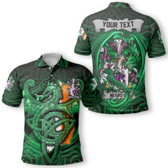 McMore or More Polo Shirts The Green Dragon Of Ireland Style