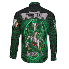 McNulty Long Sleeve Button Shirts The Green Dragon Of Ireland Style
