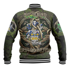 McVeagh or McFingah Baseball Jackets Ireland Is My Root Style