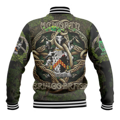 McWorth or MacWorth Baseball Jackets Ireland Is My Root Style