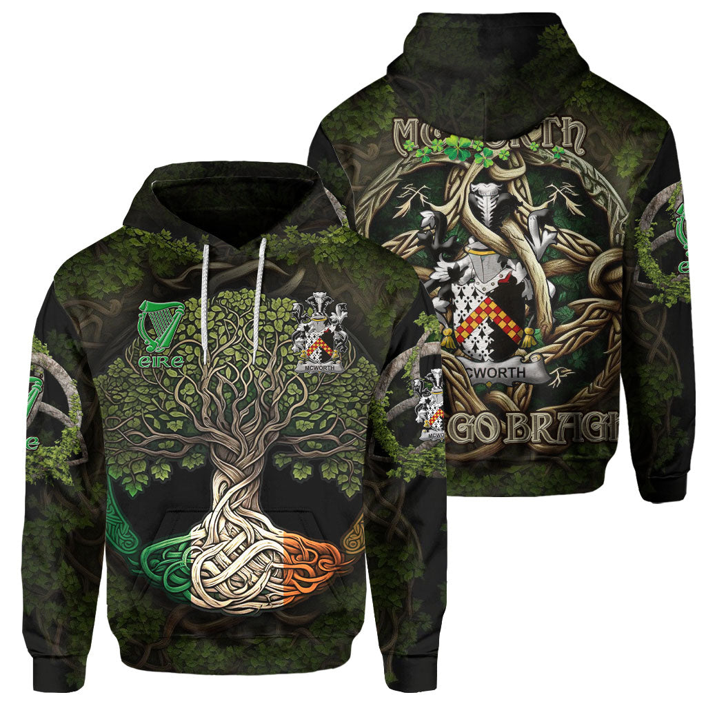 McWorth or MacWorth Hoodies Ireland Is My Root Style