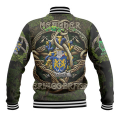 Meagher or O Maher Baseball Jackets Ireland Is My Root Style