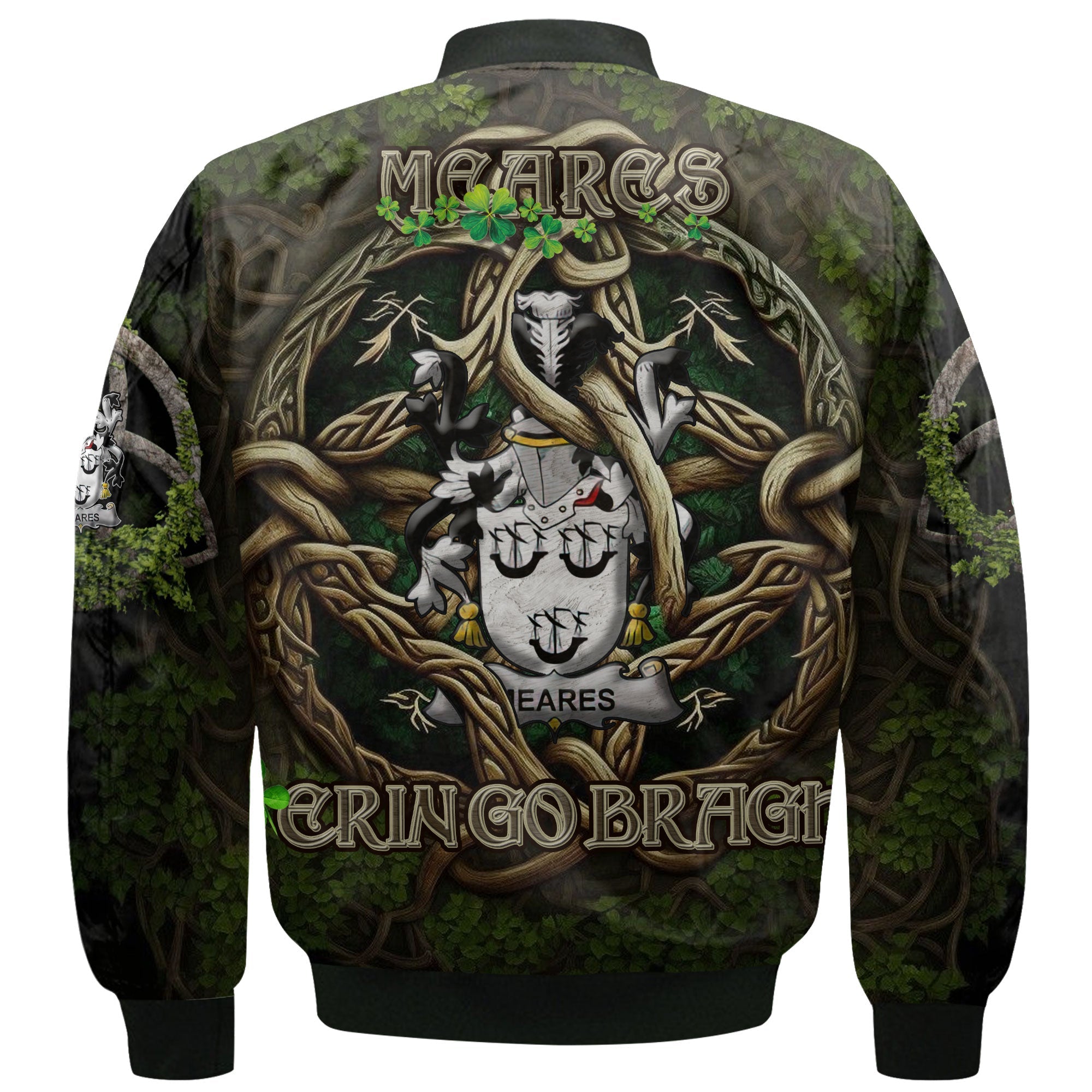 Meares Bomber Jackets Ireland Is My Root Style