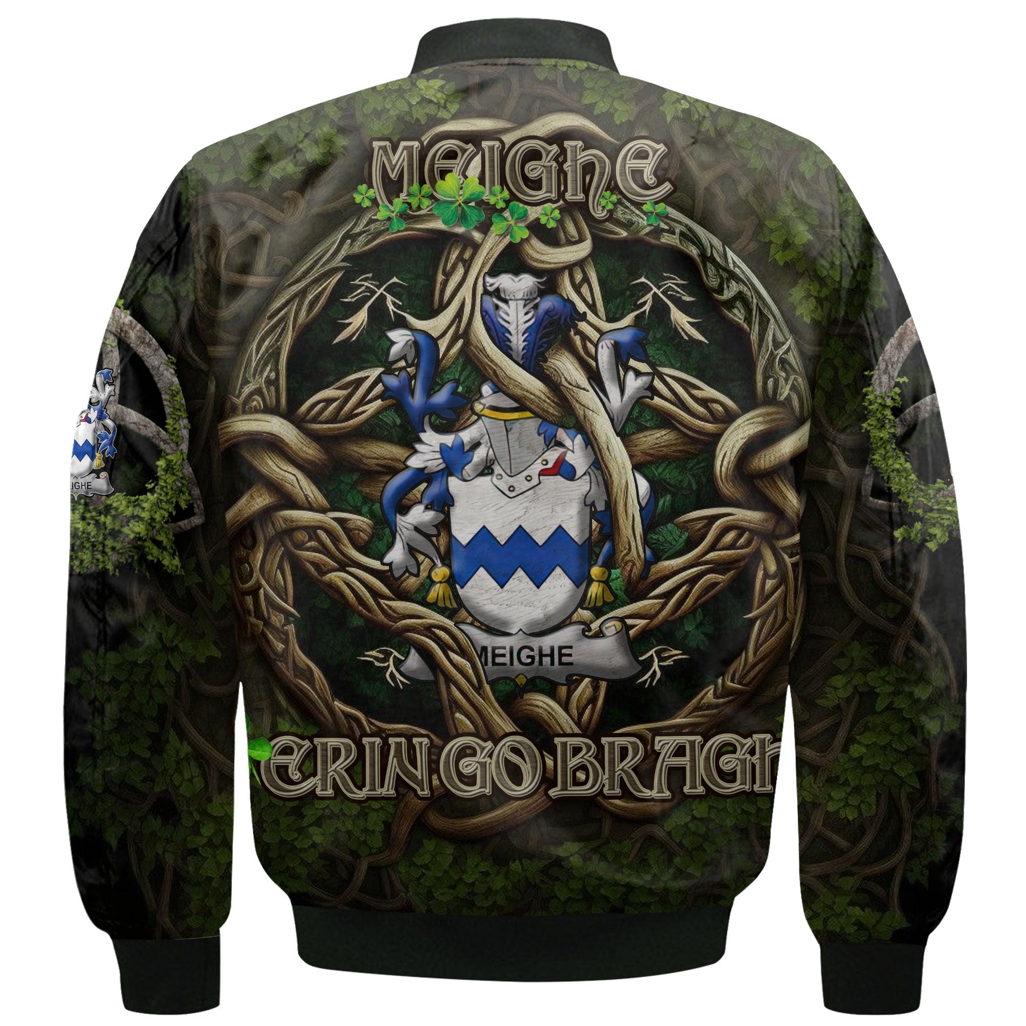 Meighe Bomber Jackets Ireland Is My Root Style