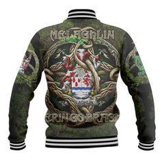 Melaghlin or O Melaghlin Baseball Jackets Ireland Is My Root Style