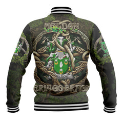 Meldon or Muldoon Baseball Jackets Ireland Is My Root Style