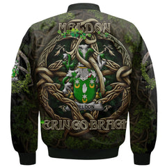 Meldon or Muldoon Bomber Jackets Ireland Is My Root Style