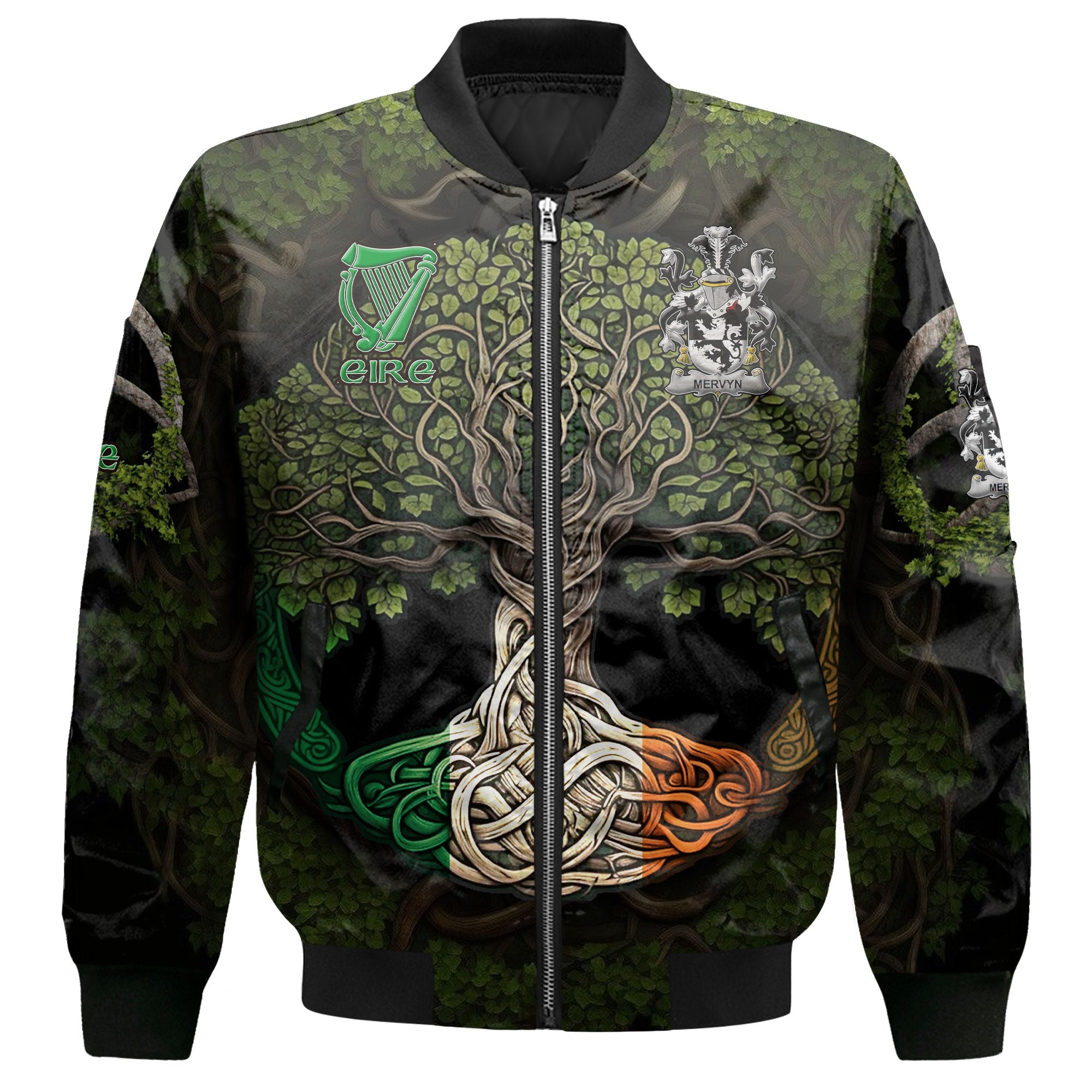 Mervyn Bomber Jackets Ireland Is My Root Style