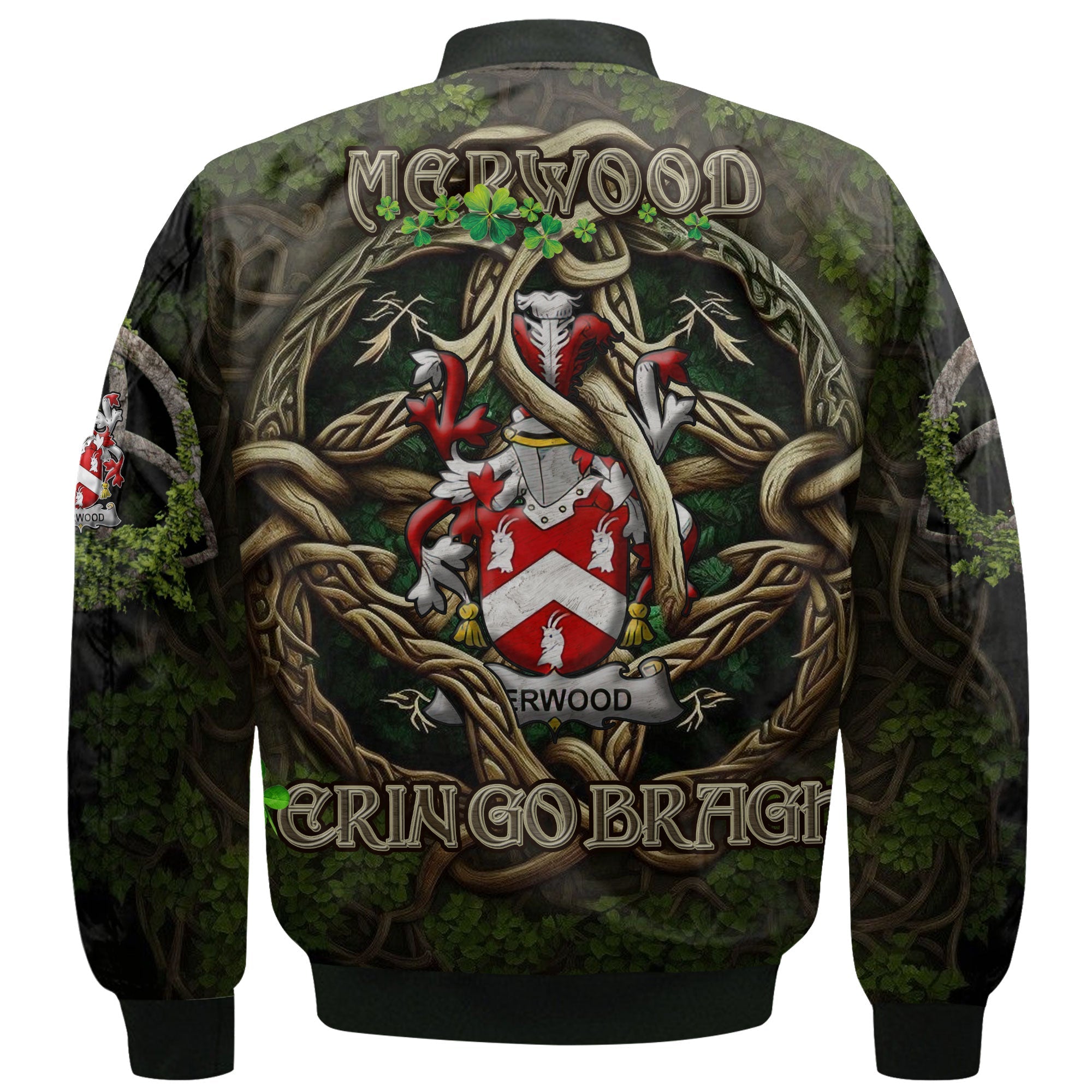 Merwood Bomber Jackets Ireland Is My Root Style