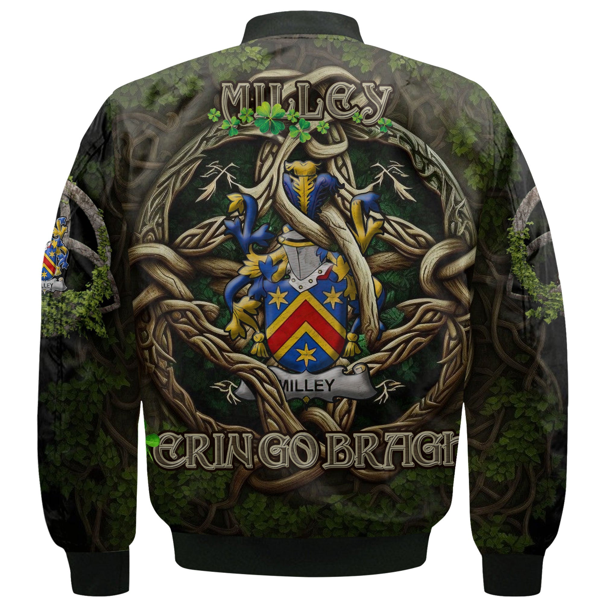 Milley or O Millea Bomber Jackets Ireland Is My Root Style