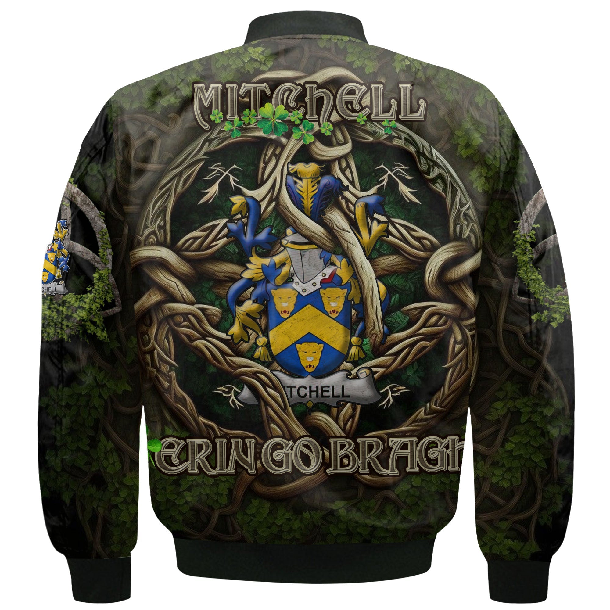 Mitchell Bomber Jackets Ireland Is My Root Style