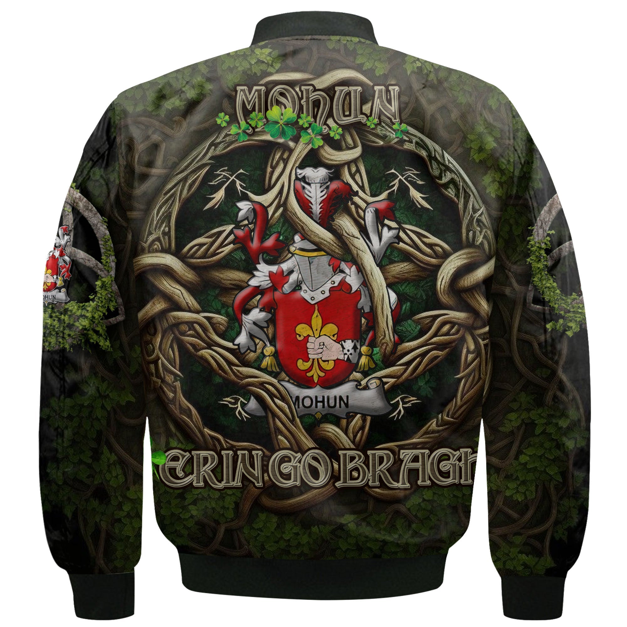 Mohun or Mohan Bomber Jackets Ireland Is My Root Style