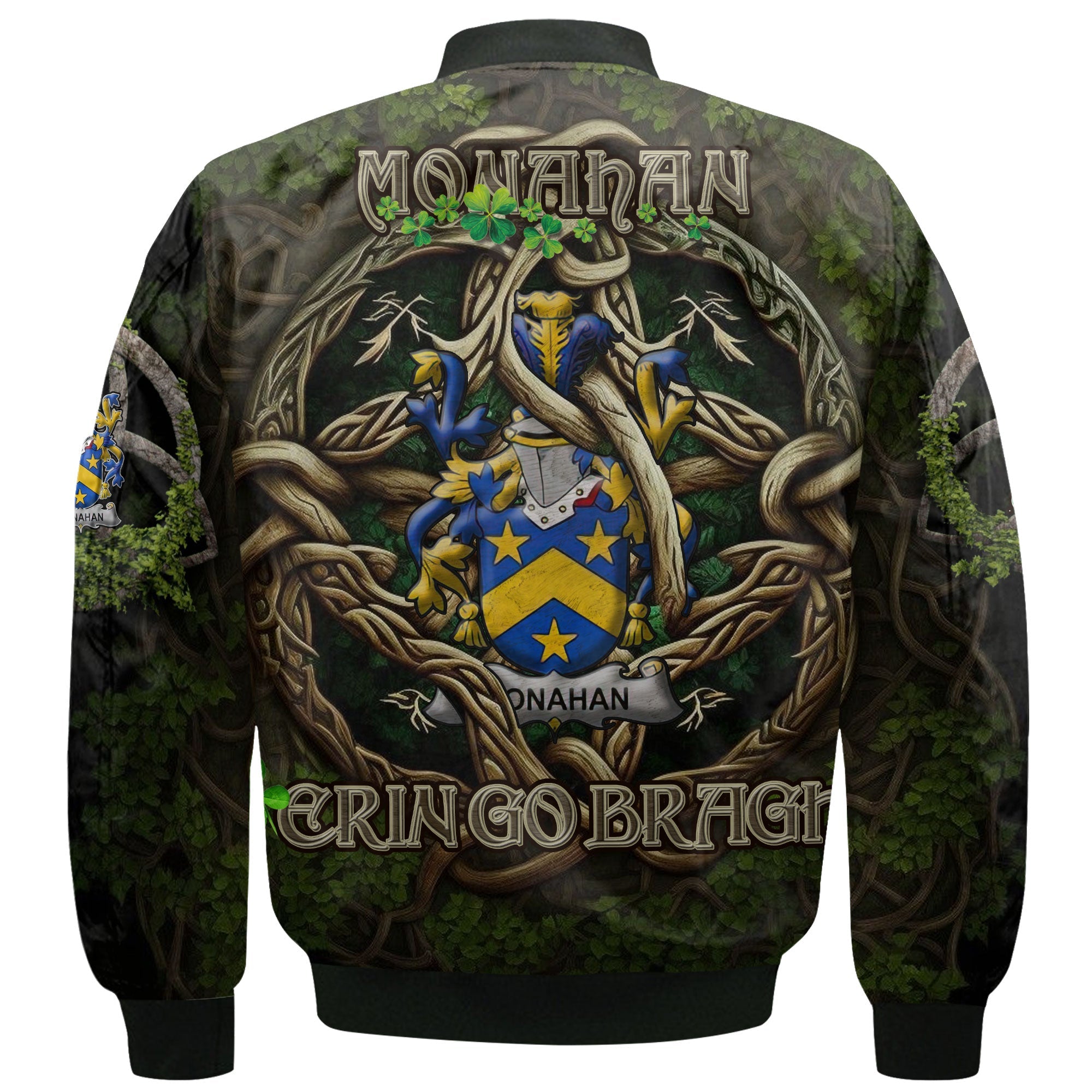 Monahan or O Monaghan Bomber Jackets Ireland Is My Root Style