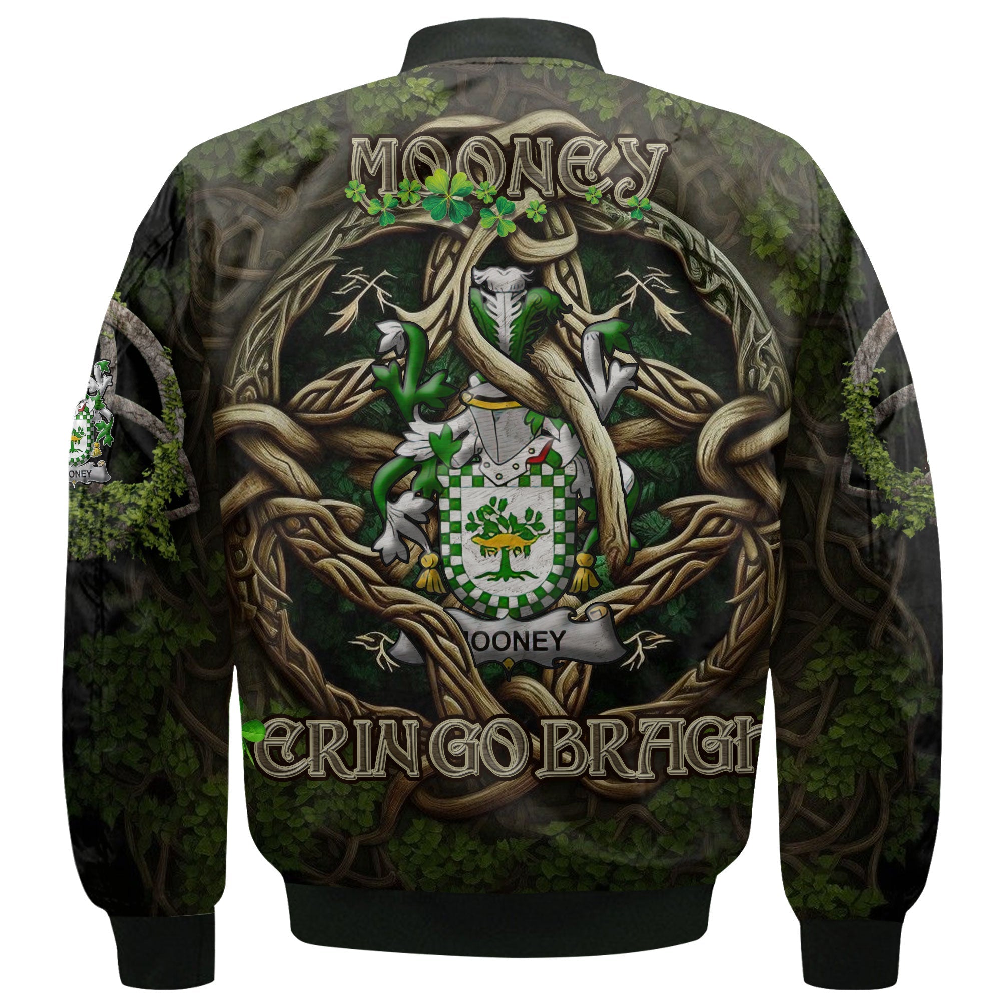 Mooney or O Mooney Bomber Jackets Ireland Is My Root Style