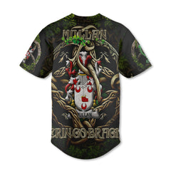 Mullan Baseball Jerseys Ireland Is My Root Style