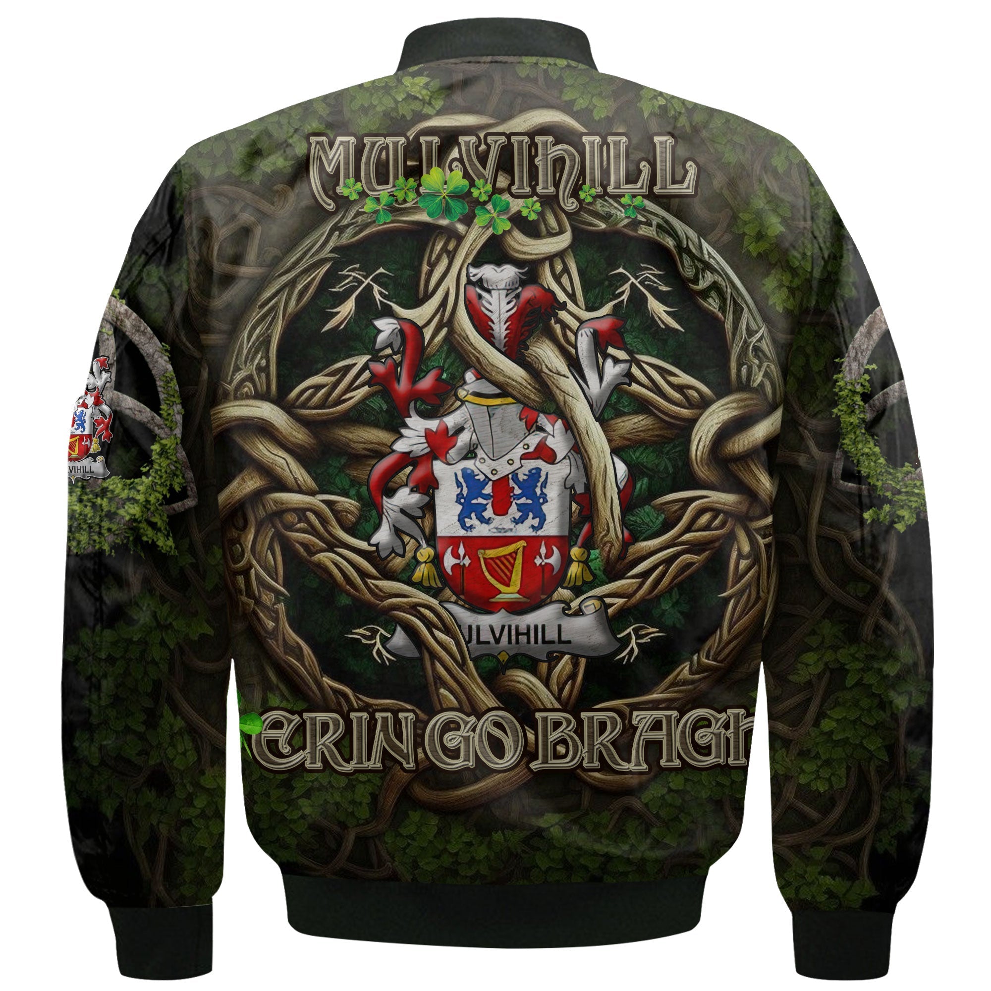 Mulvihill or O Mulvihill Bomber Jackets Ireland Is My Root Style