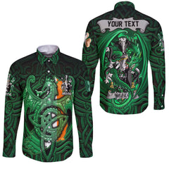 Neilan or O Neylan Long Sleeve Button Shirts The Green Dragon Of Ireland Style