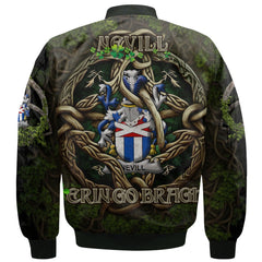 Nevill or Neville Bomber Jackets Ireland Is My Root Style