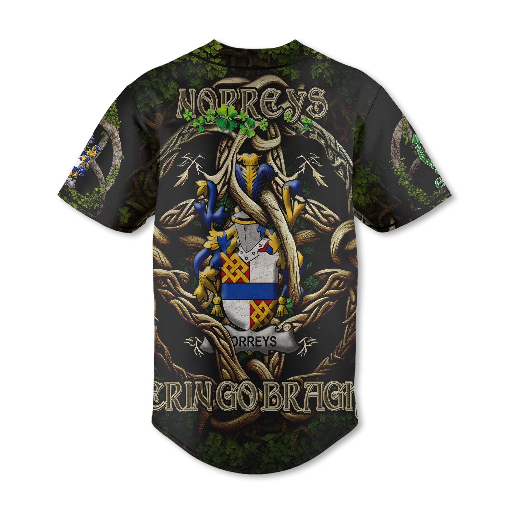 Norreys Baseball Jerseys Ireland Is My Root Style