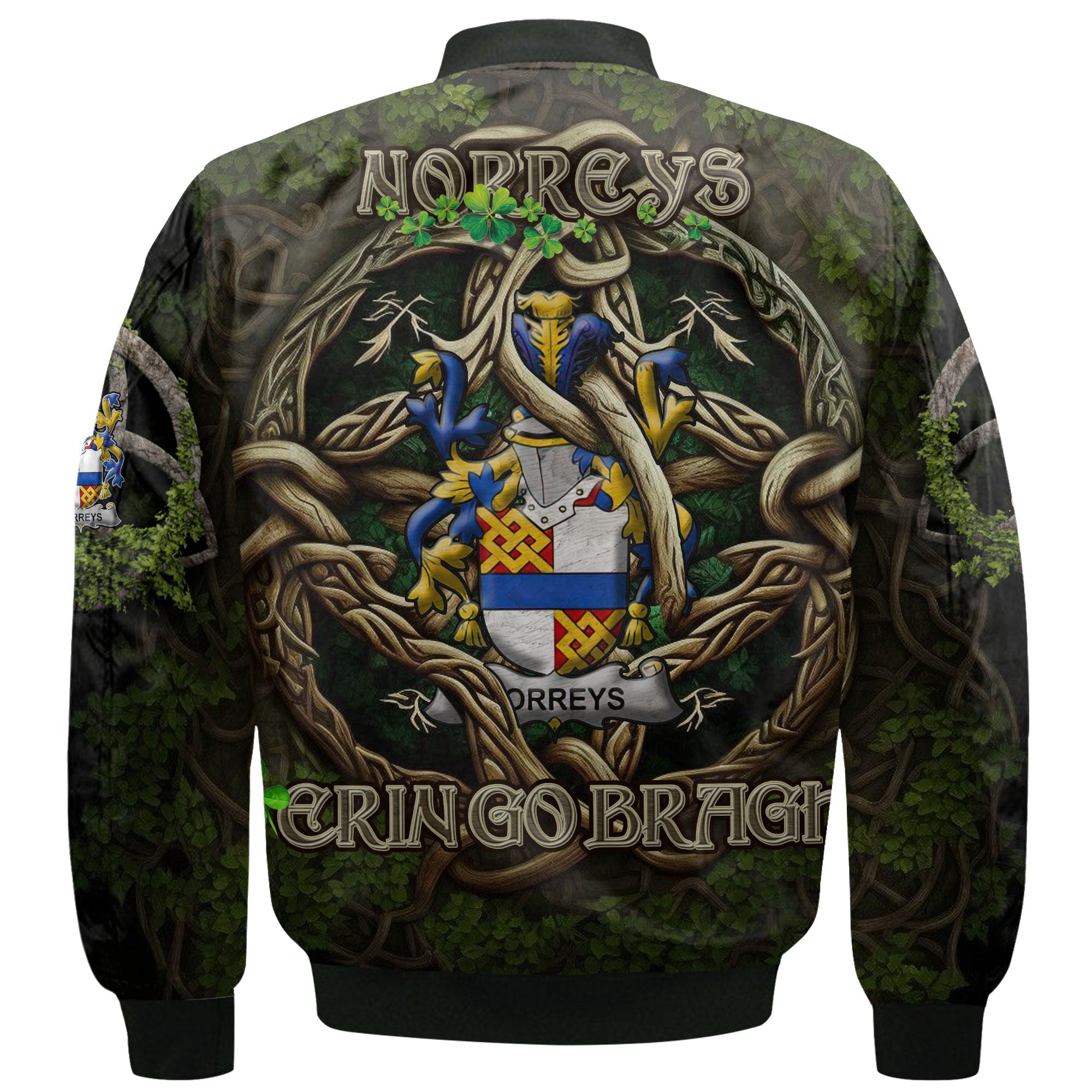 Norreys Bomber Jackets Ireland Is My Root Style