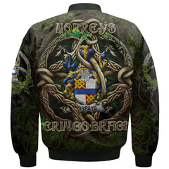 Norreys Bomber Jackets Ireland Is My Root Style