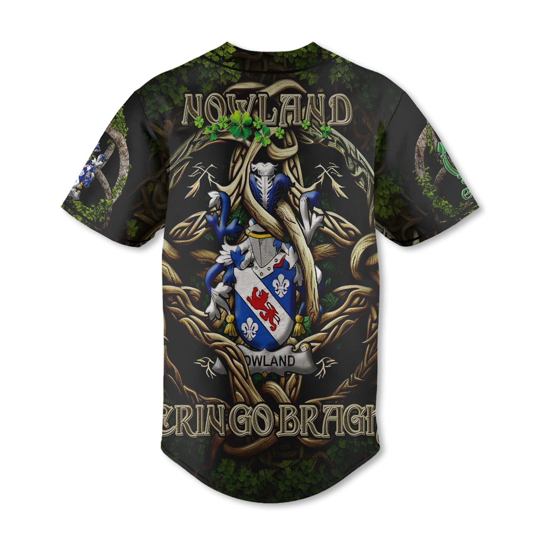 Nowland Baseball Jerseys Ireland Is My Root Style