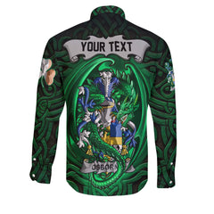 Osborne Long Sleeve Button Shirts The Green Dragon Of Ireland Style