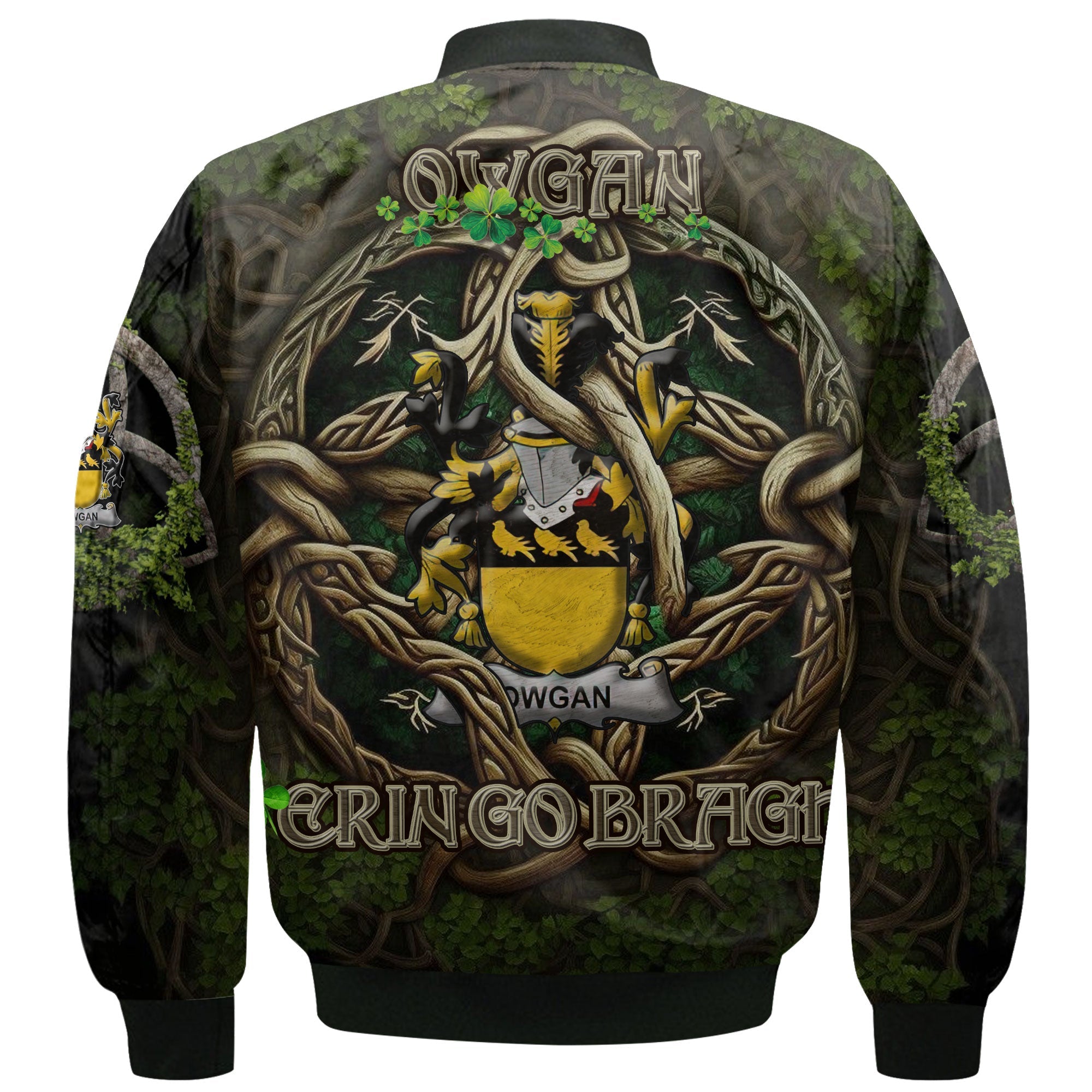 Owgan Bomber Jackets Ireland Is My Root Style