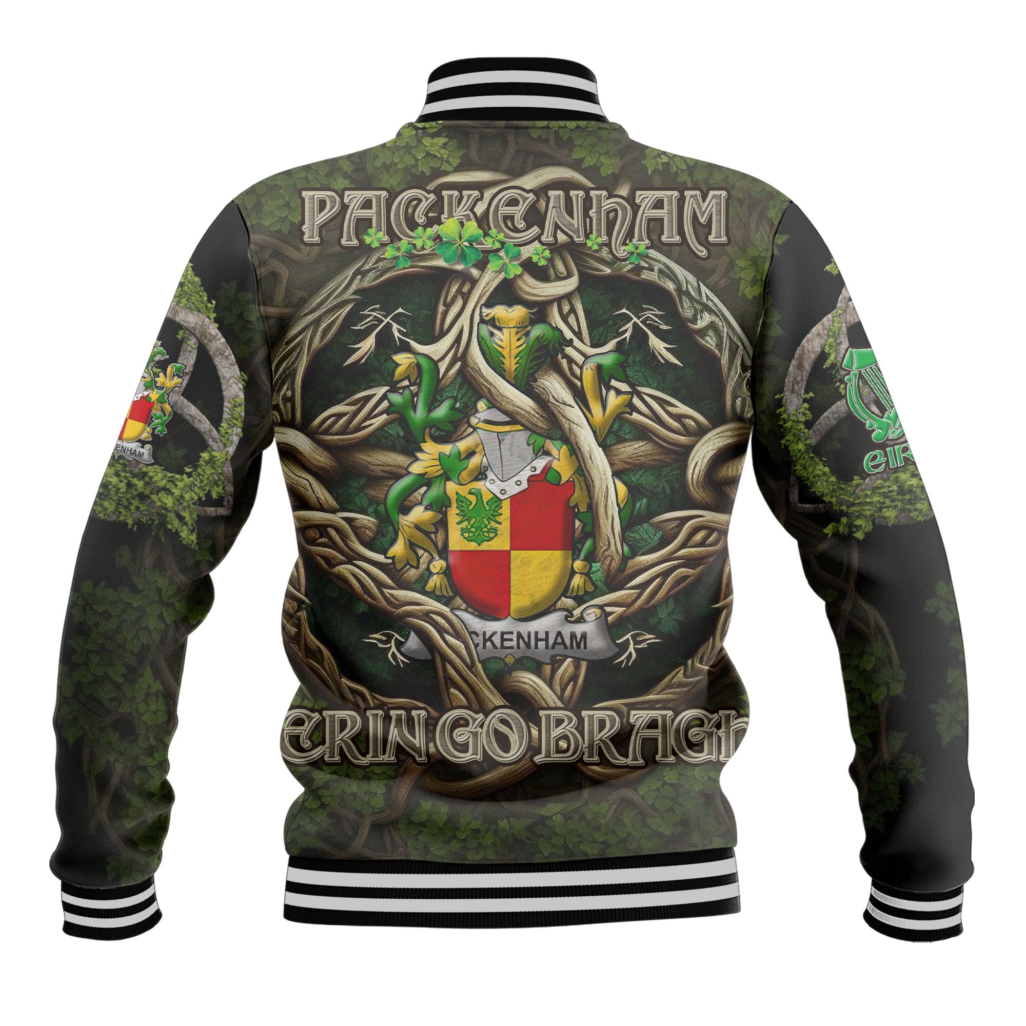 Packenham Baseball Jackets Ireland Is My Root Style