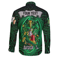 Packenham Long Sleeve Button Shirts The Green Dragon Of Ireland Style