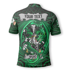 Paine Polo Shirts The Green Dragon Of Ireland Style