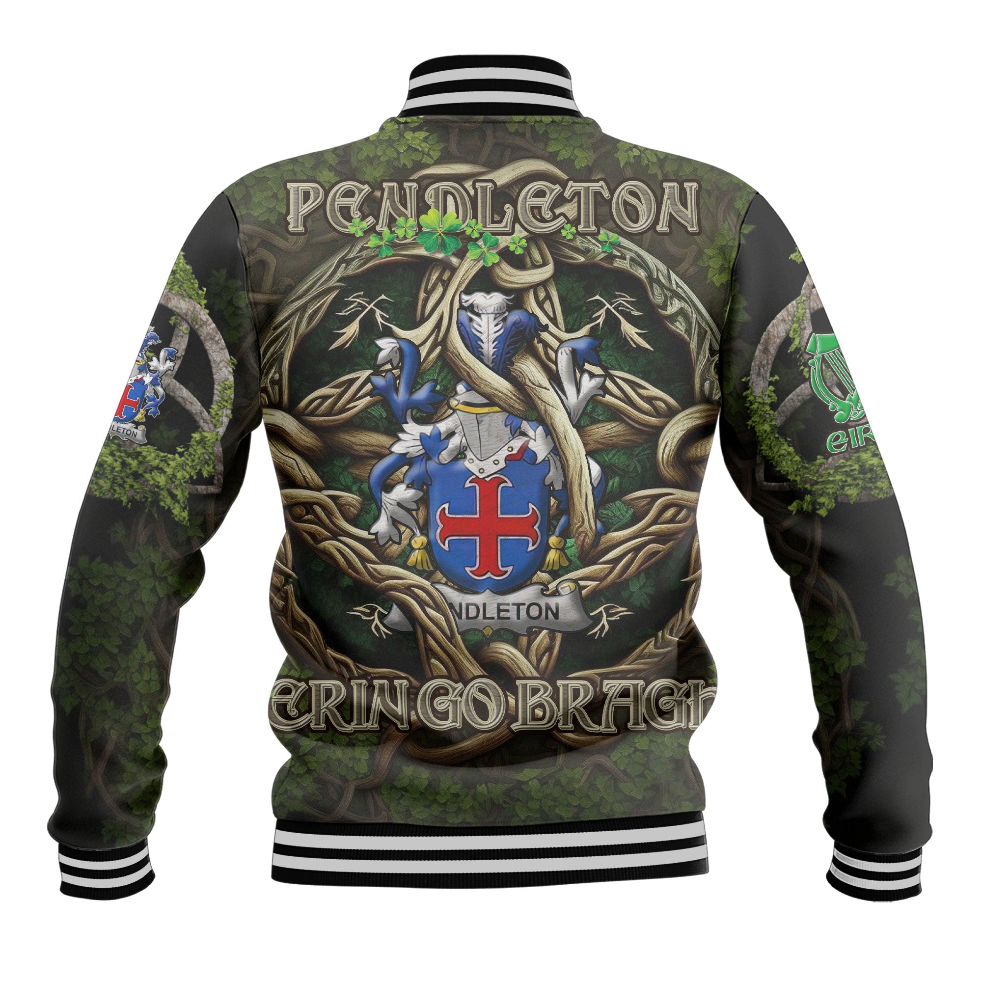 Pendleton Baseball Jackets Ireland Is My Root Style