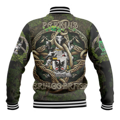 Perkins Baseball Jackets Ireland Is My Root Style