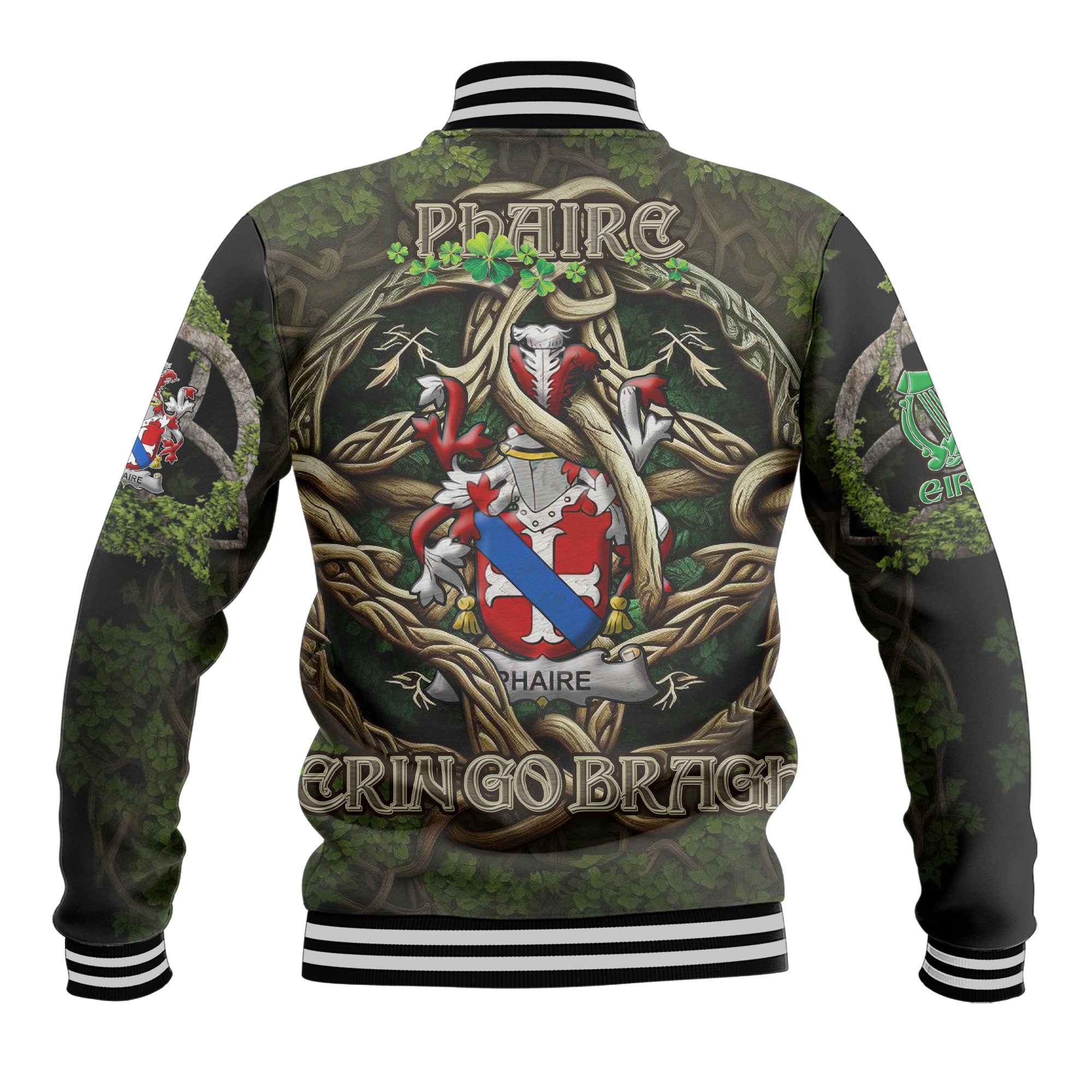 Phaire Baseball Jackets Ireland Is My Root Style