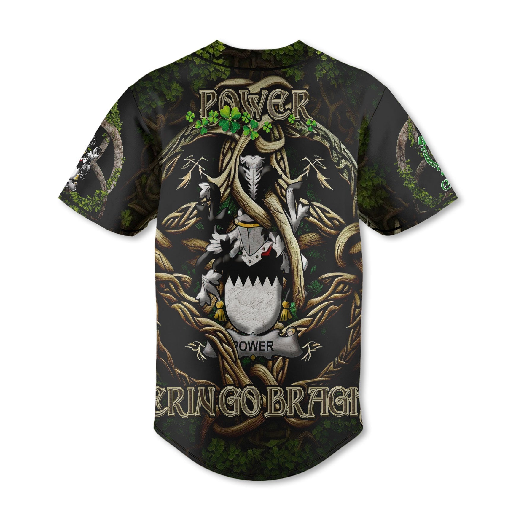 Power Baseball Jerseys Ireland Is My Root Style