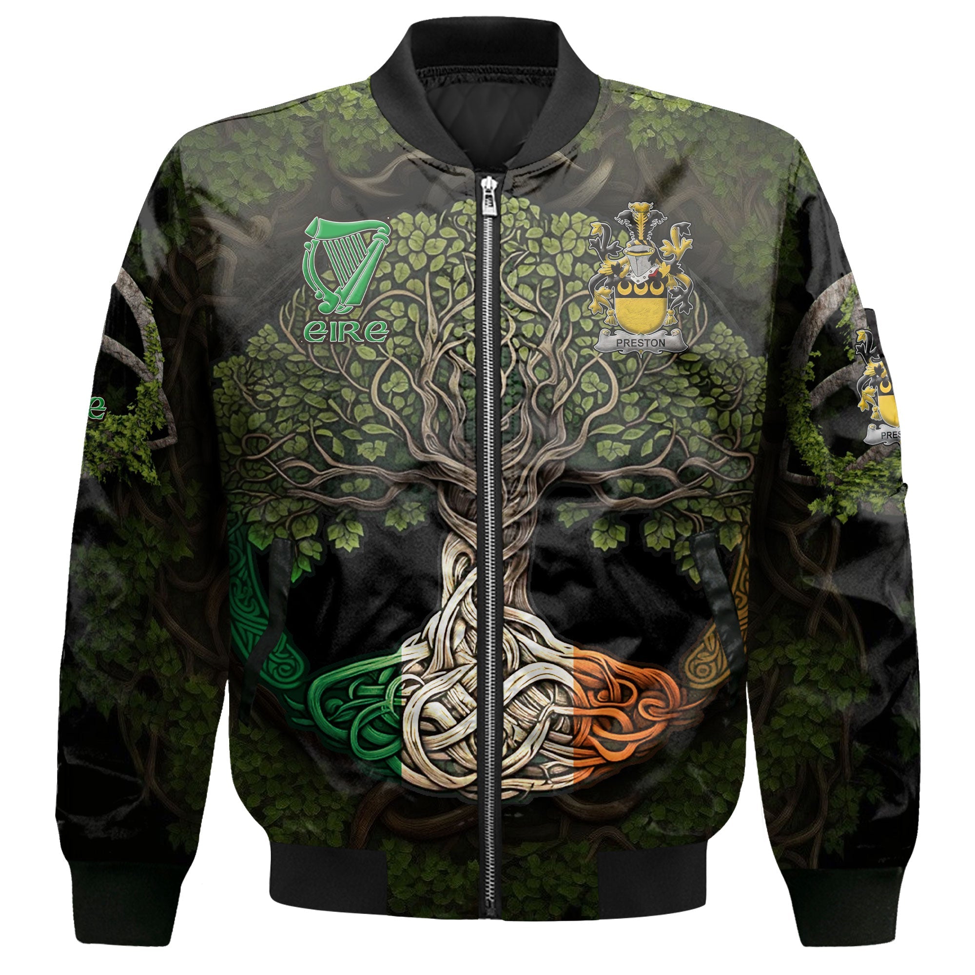 Preston Bomber Jackets Ireland Is My Root Style