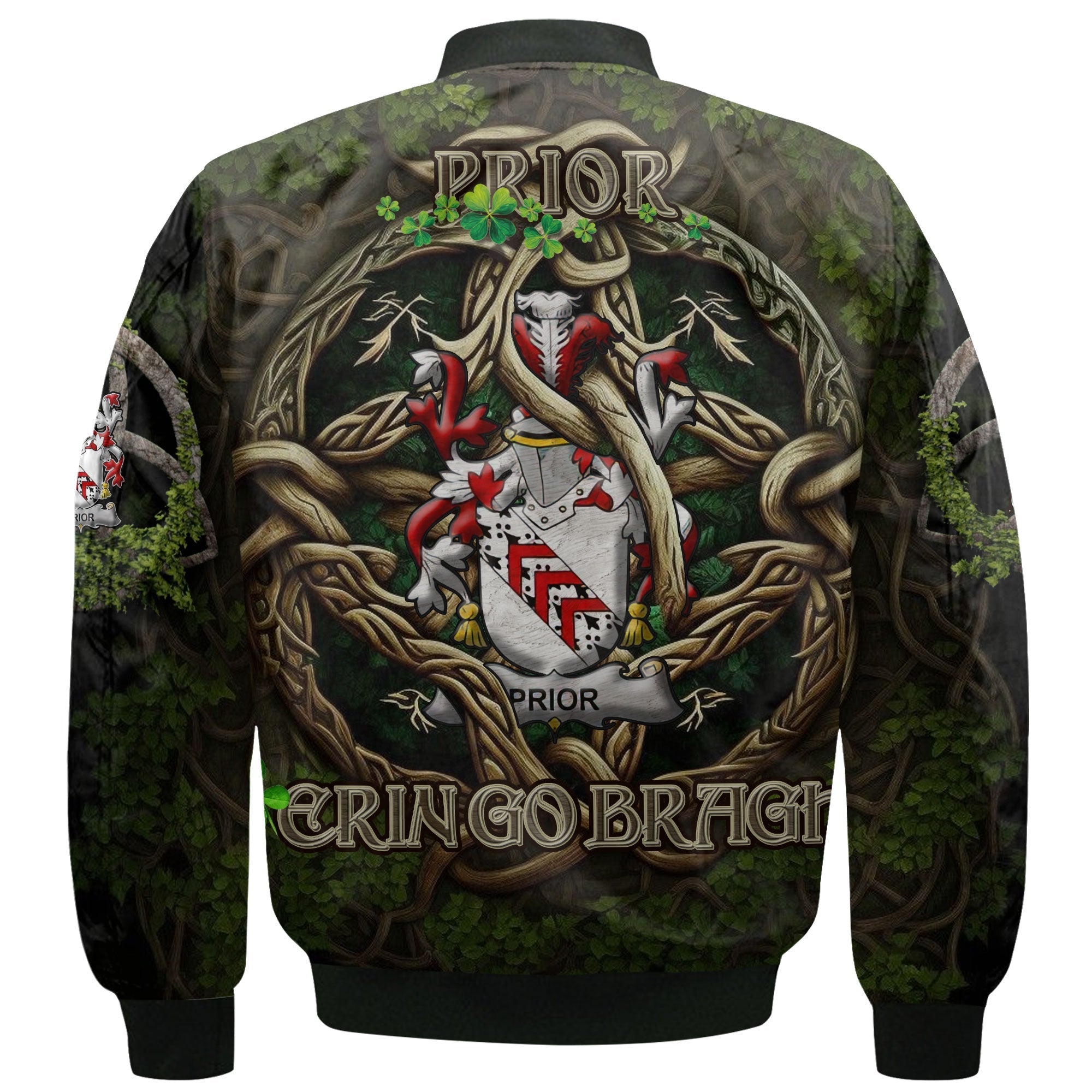 Prior Bomber Jackets Ireland Is My Root Style