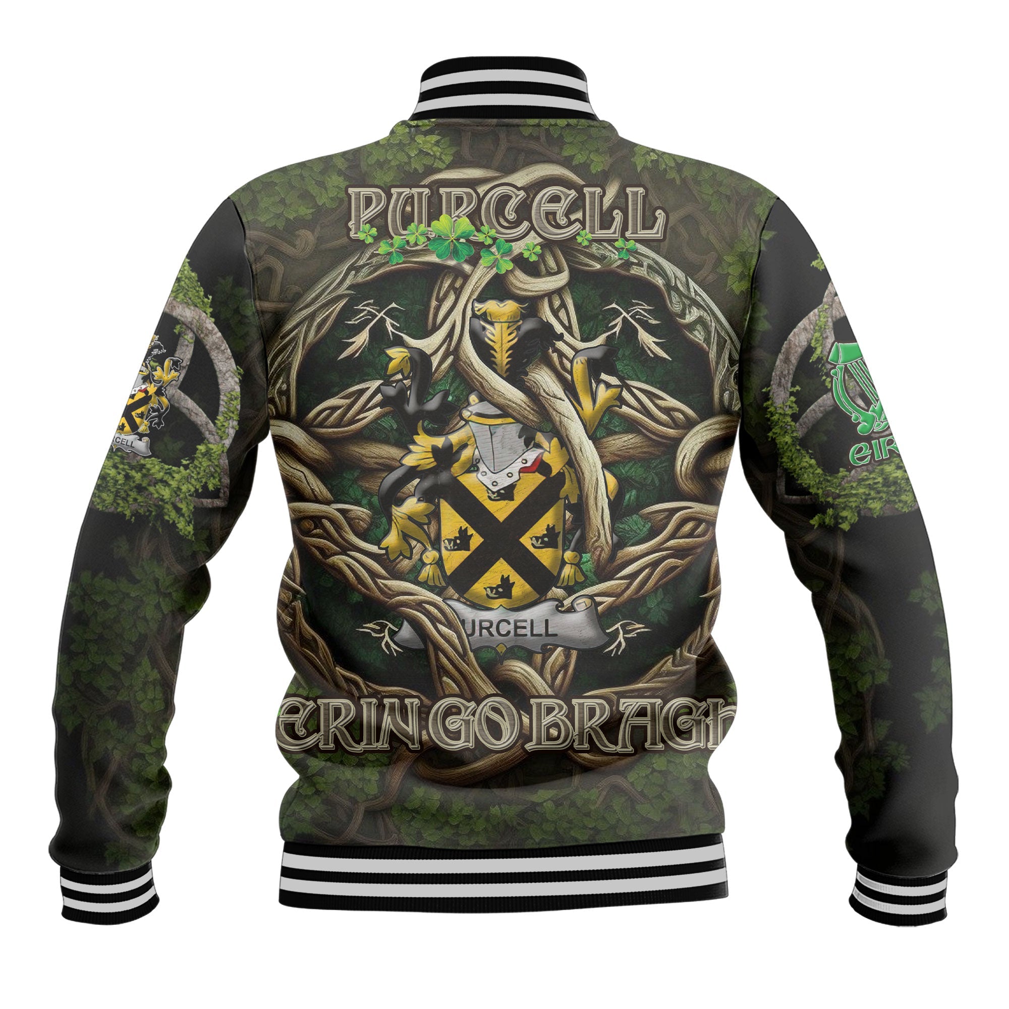 Purcell Baseball Jackets Ireland Is My Root Style