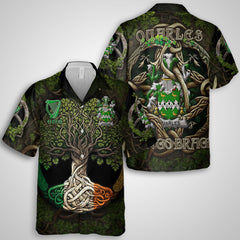 Quarles Hawaiian Shirts Ireland Is My Root Style