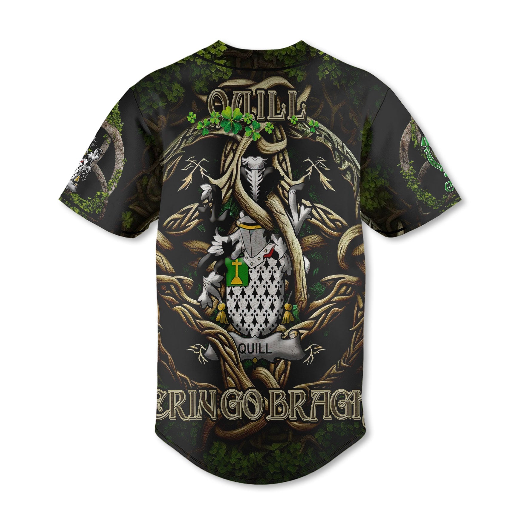 Quill Baseball Jerseys Ireland Is My Root Style